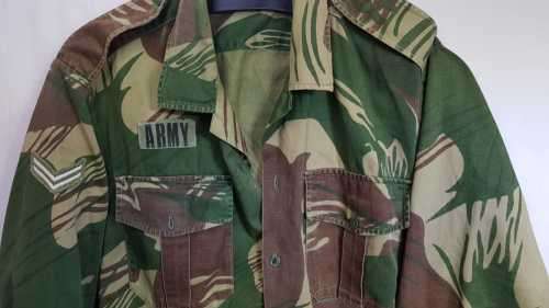 Rhodesian Camo (Rhodesian Army) Longsleeve shirt.