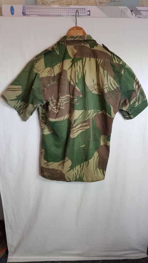 Rhodesian Camo with SAS Wings shortsleeve shirt.