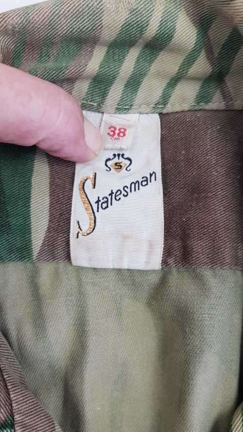 Rhodesian Camo with SAS Wings shortsleeve shirt.