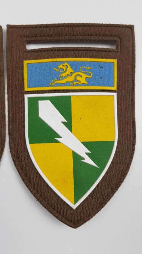 SADF Group 28 HQ with ET facing pair Tupper set.