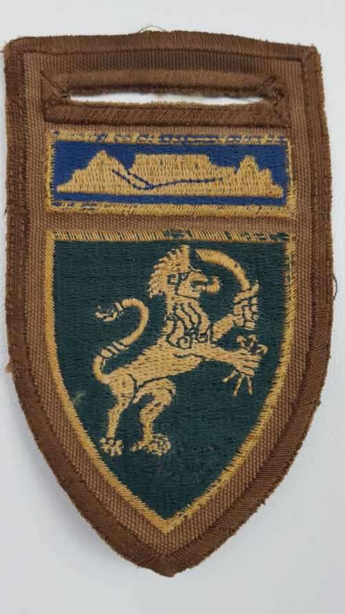 SADF 9 SAI Facing pair tuppers.