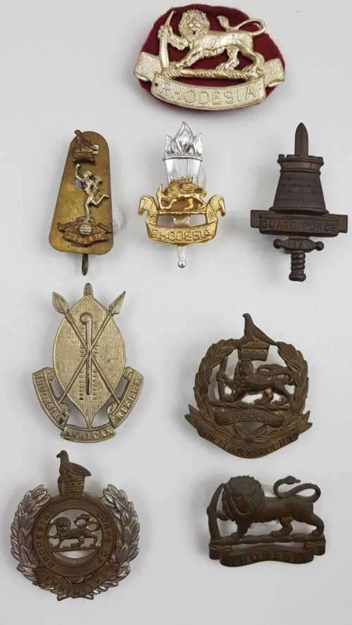 Rhodesian Army badge Lot. Original.