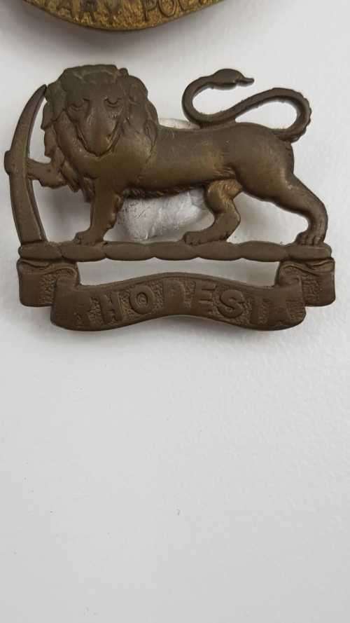 Rhodesian Army badge Lot. Original.