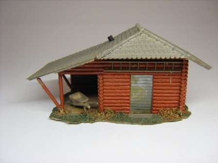 H0 /00 Model railway Cabin house/shed