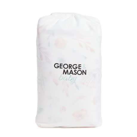 George & Mason Baby - Cot Bumper - Watercolour Floral