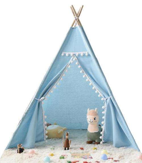 Kids Foldable Play Tent For Indoor - Outdoor