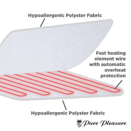 Pure Pleasure Single Tie-down Electric Blanket