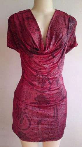 Cowl Neck Dress/Top. Size 36 - 38