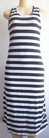 Zebra Stripe Dress. To Fit Sizes 36 - 38