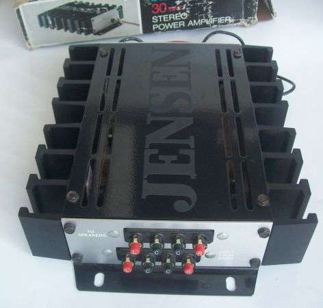 Vintage Car Radio Amp. Still in Box