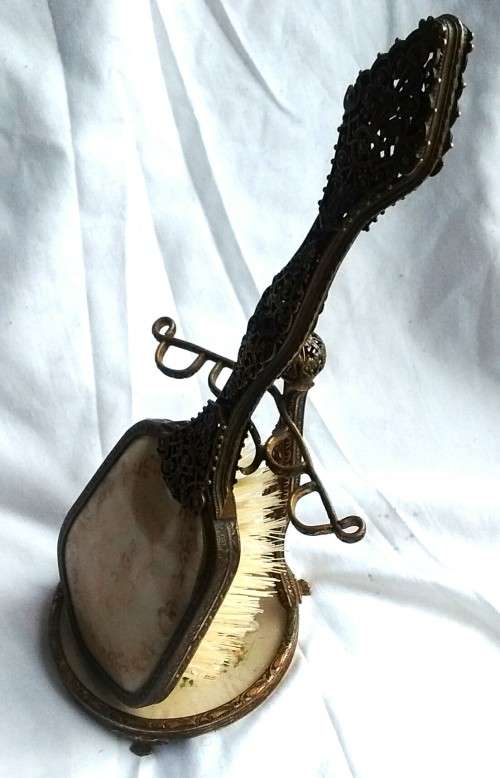 Vintage Hair Brush Set - Rare Find