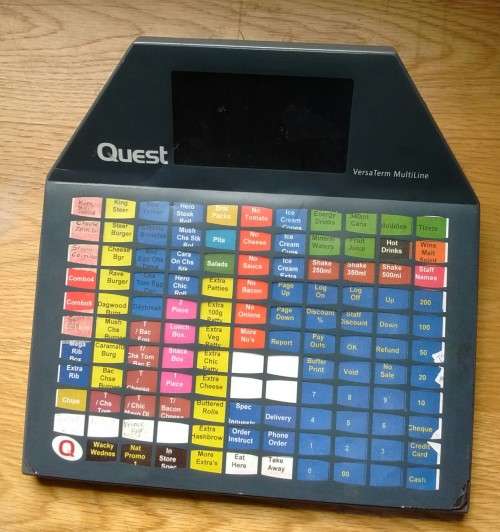 Quest POS Display Unit.