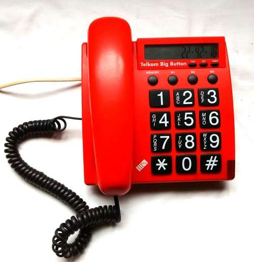 Telkom Big Button Telephone Handset