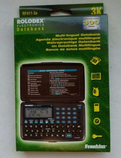 Vintage organizer/Calculator. New in Box