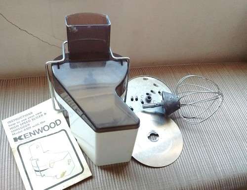 Kenwood High Speed Slicer and Shredder. Plus Bowl beater Neat Working Condition