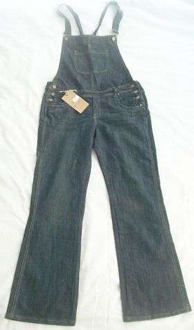 Ladies Denim Dungaree. To Fit 36