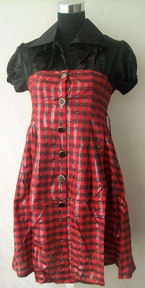 Checked  Dress   Size 38