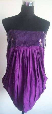 Sequined Cotton  Dress. To Fit Size 32