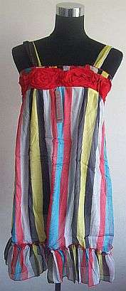 Luxurious Chiffon/Organza Lined Dress. To Fit Sizes 32/34/36.