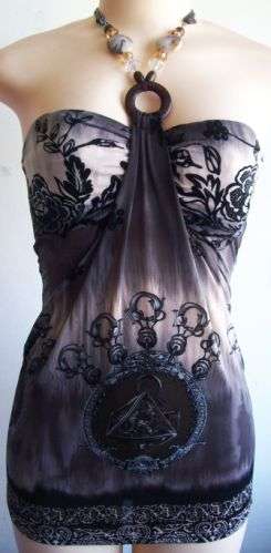 Beaded Strapy Top. To Fit Sizes 32/34