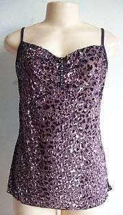 Lovely Camisole with Diamante Detail. To Fit Sizes 36/38