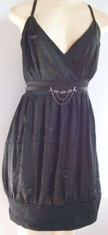 Strapy Black Dress.  Size 38