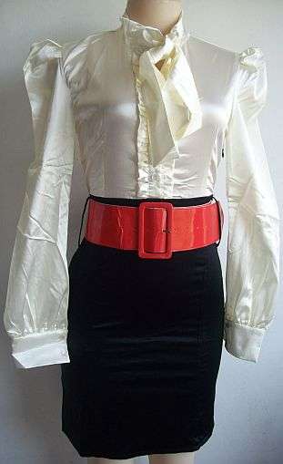 Elegant Cream and Black Dress. To Fit Size 34