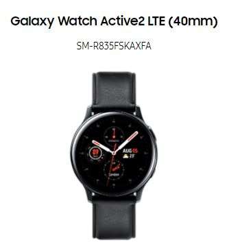 Samsung galaxy Active Watch 2 40mm LTE