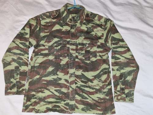 Lizard Camo Shirt - French pattern