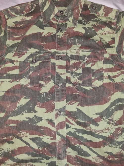 Lizard Camo Shirt - French pattern