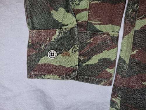 Lizard Camo Shirt - French pattern