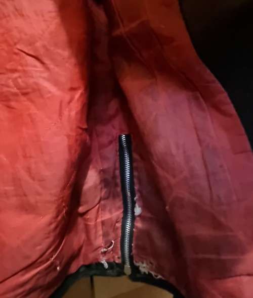 Johannesburg Traffic Department Leather Biker Jacket