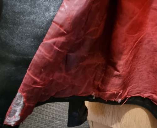 Johannesburg Traffic Department Leather Biker Jacket