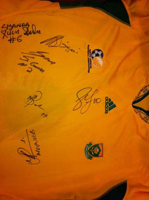 Multi Signed Bafana Bafana Top!