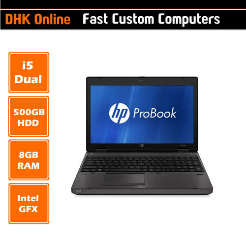 HP Bundle! ProBook 6570b Premium Aluminium Business Notebook with HP DV6000 Companion laptop