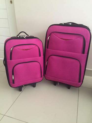 Set of 2 Luggage Bags - New stock pink