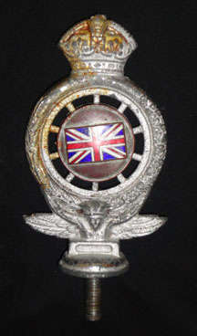 Rare Cast Iron Royal South Africa Autombile Association Car Badge