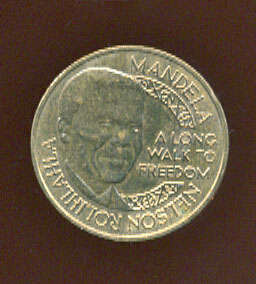 Nelson Mandela Long Walk To Fredom Scoin - Mint of Norway 1975-1980
