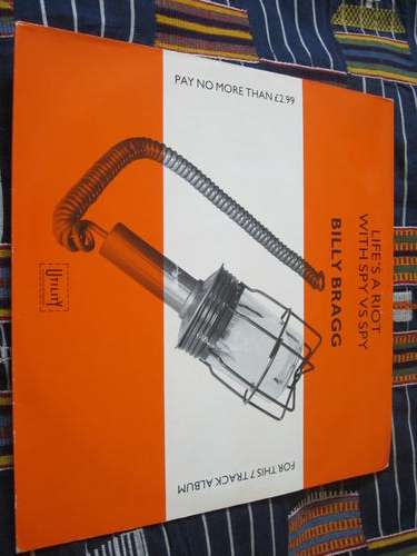 Billy Bragg - Lifes a Riot with Spy vs Spy - UK PRESS - EX/EX