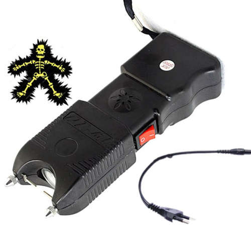 Rechargeable Stun Gun With LED Torch & Alarm