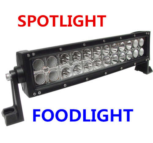 LED Light Bar 24LED 72W SPOTLIGHT+FLOODLIGHT
