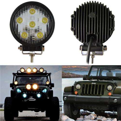 18W Car CREE LED Light Irradiation Lamp Work Light Fog Light " Wholesale "