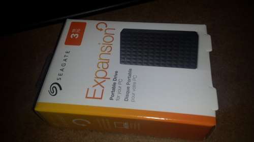 Brand new Seagate 3TB external