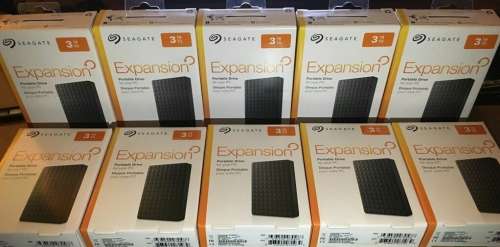 Brand new Seagate 3TB external