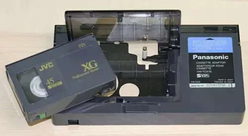 Panasonic cassette adapter VHS