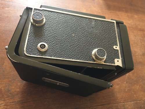 Old cameras Yashica Ricoh olympus flash