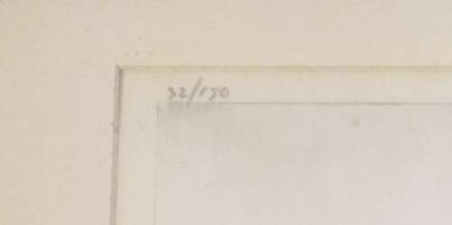 Tinus de Jongh ecthing - Kirstenbosch Cottage