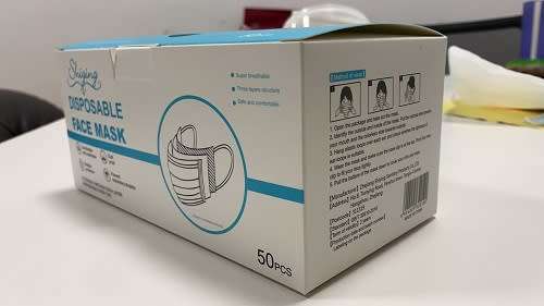 3 Ply Earloop Masks (pack of 50)