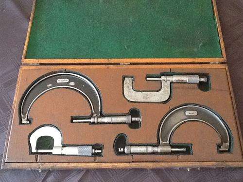 Imperial set micrometers