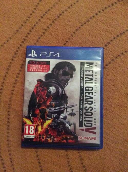 Ps4 Metal Gear Solid 5